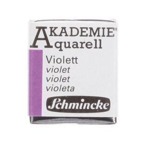 Schmincke Akademie Yarım Tablet Violet Sulu Boya