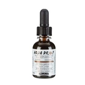 Schmincke Aqua Drop Burnt Umber 30 ml Sıvı Sulu Boya