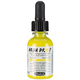 Schmincke Aqua Drop Lemon Yellow 30 ml Sıvı Sulu Boya