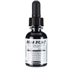 Schmincke Aqua Drop Neutral Grey 30 ml Sıvı Sulu Boya