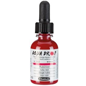 Schmincke Aqua Drop Ruby Red 30 ml Sıvı Sulu Boya