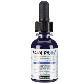 Schmincke Aqua Drop Sapphire Blue 440 30 ml Sıvı Sulu Boya