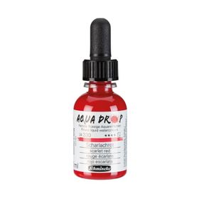 Schmincke Aqua Drop Scarlet Red 30 ml Sıvı Sulu Boya