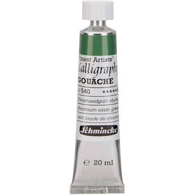 Schmincke Calligraphy Gouache Artist 540 Chromium Oxide Green 20 ml Guaj Boya