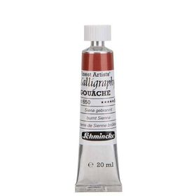 Schmincke Calligraphy Gouache Artist 650 Burnt Sienna 20 ml Guaj Boya