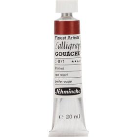 Schmincke Calligraphy Gouache Artist 871 Red Pearl 20 ml Guaj Boya