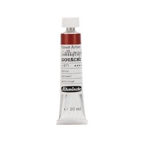 Schmincke Calligraphy Gouache Artist 871 Red Pearl 20 ml Guaj Boya