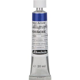 Schmincke Calligraphy Gouache No:430 Ultramarine Deep Blue Artist 20 ml Tüp Guaj Boya