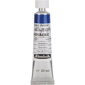 Schmincke Calligraphy Gouache No:431 Paris Blue Artist 20 ml Tüp Guaj Boya