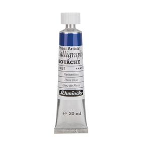 Schmincke Calligraphy Gouache No:431 Paris Blue Artist 20 ml Tüp Guaj Boya