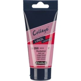 Schmincke College 350 Koyu Kırmızı 75 ml Linol Boya