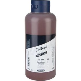 Schmincke College 613 Deep Brown 750 ML Akrilik Boya
