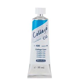 Schmincke College Oil 35 ml College Cyan Yağlı Boya