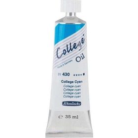 Schmincke College Oil 35 ml College Cyan Yağlı Boya