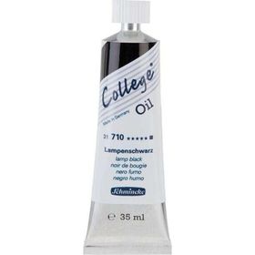 Schmincke College Oil 35 ml Lamp Black Yağlı Boya