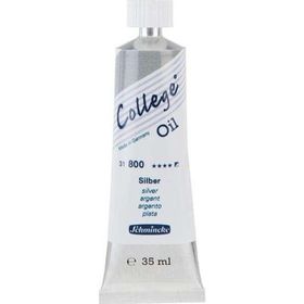 Schmincke College Oil 35 ml Silver Yağlı Boya
