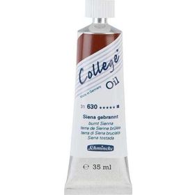 Schmincke College Oil N:630 Burnt Sienna 35 ml Yağlı Boya