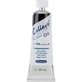 Schmincke College Oil No:710 Lamp Black 35 ml Yağlı Boya