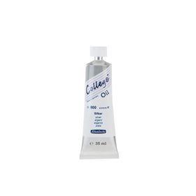 Schmincke College Oil No:800 Silver 35 ml Yağlı Boya