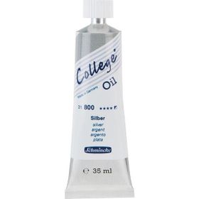 Schmincke College Oil No:800 Silver 35 ml Yağlı Boya