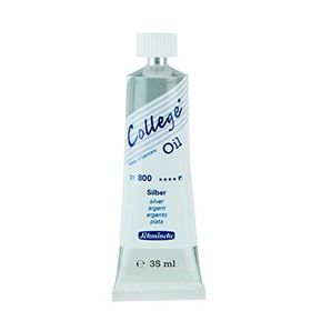 Schmincke College Oil No:800 Silver 35 ml Yağlı Boya