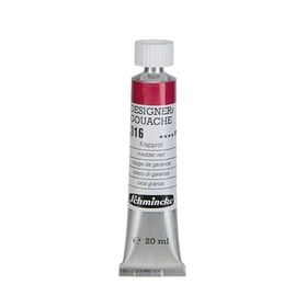 Schmincke HKS Designers' Gouache 316 Madder Red 20 ML Tüp Guaj Boya