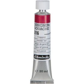 Schmincke HKS Designers' Gouache 316 Madder Red 20 ML Tüp Guaj Boya