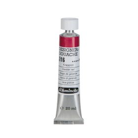 Schmincke HKS Designers' Gouache 316 Madder Red 20 ml Tüp Guaj Boya