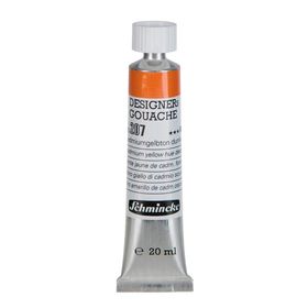 Schmincke HKS Designers' Gouache No.207 Cadmium Yellow Deep 20 ml Tüp Guaj Boya