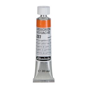 Schmincke HKS Designers' Gouache No.207 Cadmium Yellow Deep 20 ml Tüp Guaj Boya