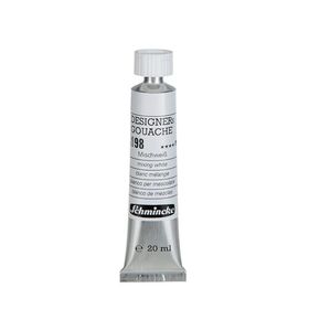 Schmincke HKS Designers' Gouache No:198 Mixing White 20 ML Tüp Guaj Boya