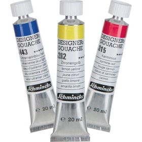 Schmincke HKS Designers' Gouache No:203 Cadmium Yellow Lemon 20 ml Tüp Guaj Boya