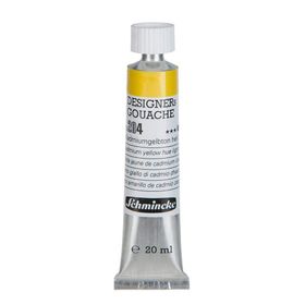 Schmincke HKS Designers' Gouache No:204 Cadmium Yellow Light 20 ml Tüp Guaj Boya