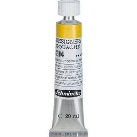 Schmincke HKS Designers' Gouache No:204 Cadmium Yellow Light 20 ML Tüp Guaj Boya