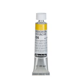 Schmincke HKS Designers' Gouache No:204 Cadmium Yellow Light 20 ml Tüp Guaj Boya