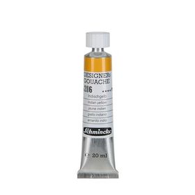 Schmincke HKS Designers' Gouache No:206 Indian Yellow 20 ML Tüp Guaj Boya
