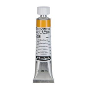 Schmincke HKS Designers' Gouache No:206 Indian Yellow 20 ml Tüp Guaj Boya