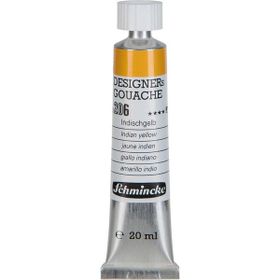 Schmincke HKS Designers' Gouache No:206 Indian Yellow 20 ML Tüp Guaj Boya