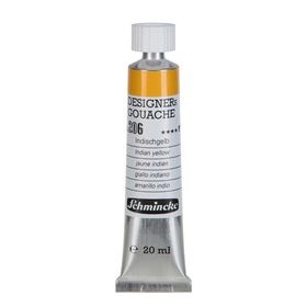 Schmincke HKS Designers' Gouache No:206 Indian Yellow 20 ml Tüp Guaj Boya