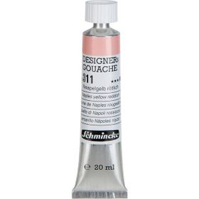 Schmincke HKS Designers' Gouache No:311 Naples Yellow Reddish 20 ML Tüp Guaj Boya