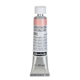 Schmincke HKS Designers' Gouache No:311 Naples Yellow Reddish 20 ml Tüp Guaj Boya