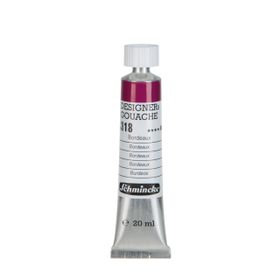 Schmincke HKS Designers' Gouache No:318 Bordeaux 20 ml Tüp Guaj Boya