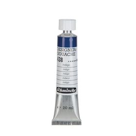 Schmincke HKS Designers' Gouache No:438 Indigo 20 ML Tüp Guaj Boya