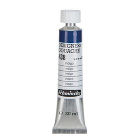 Schmincke HKS Designers' Gouache No:438 Indigo 20 ML Tüp Guaj Boya