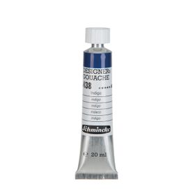 Schmincke HKS Designers' Gouache No:438 Indigo 20 ML Tüp Guaj Boya
