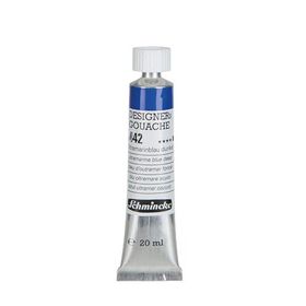 Schmincke HKS Designers' Gouache No:442 Ultramarine Blue Deep 20 ML Tüp Guaj Boya