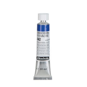 Schmincke HKS Designers' Gouache No:442 Ultramarine Blue Deep 20 ml Tüp Guaj Boya