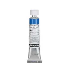 Schmincke HKS Designers' Gouache No:444 Cobalt Blue Light 20 ML Tüp Guaj Boya