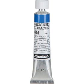 Schmincke HKS Designers' Gouache No:444 Cobalt Blue Light 20 ML Tüp Guaj Boya
