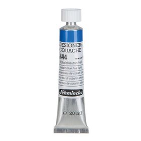 Schmincke HKS Designers' Gouache No:444 Cobalt Blue Light 20 ml Tüp Guaj Boya